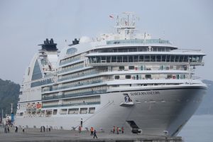 Kapal pesiar MS Seabourn Encore tiba di Sabang