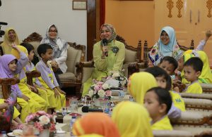 Darwati terima kunjungan hafiz cilik di Pendopo