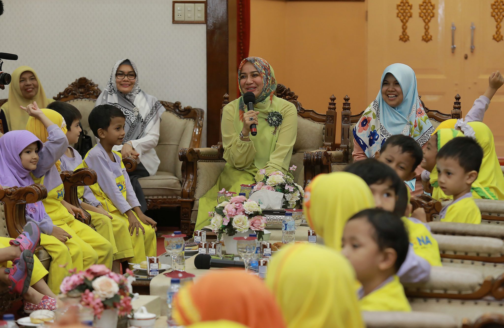 Darwati terima kunjungan hafiz cilik di Pendopo