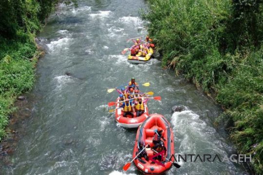 Sensasi wisata arung jeram di Sungai Peusangan Aceh Tengah