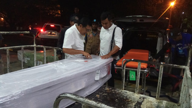 Dinsos Aceh memulangkan jenazah edi saputra