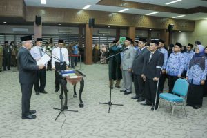 Sekda Aceh Lantik 36 Pejabat, Termasuk 3 Eselon II