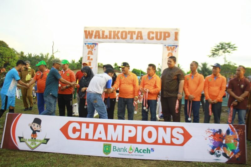 Penabar FC Raih Juara Turnamen Wali Kota Subulussalam