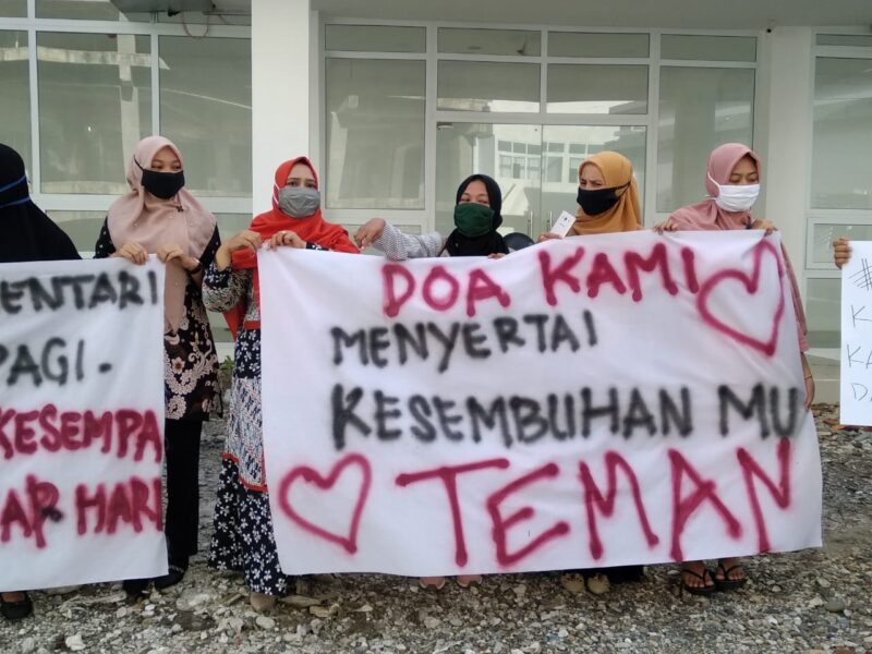 Warga Aceh Selatan Ramai-ramai Beri Dukungan ke Pasien Positif Corona