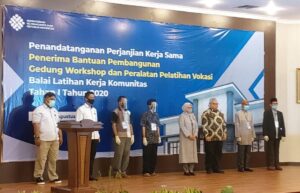 MoU Antara Yayasan Al-Multazam Aceh dengan Kemnaker RI.