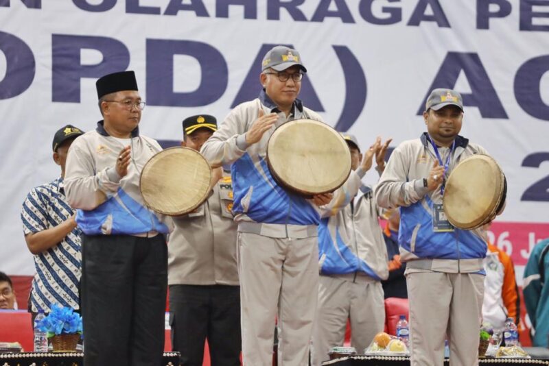 Buka Popda Aceh, Gubernur Ingin Pembinaan Atlet Dilakukan Sejak Dini