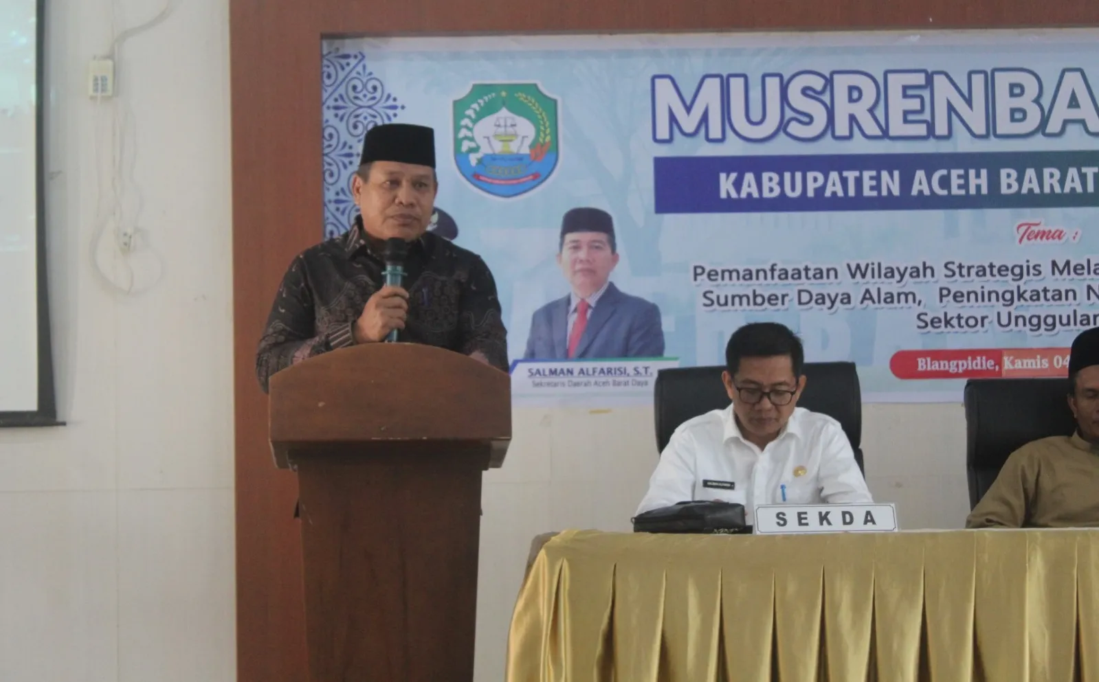 Darmansah Buka Musrembang Secara Resmi