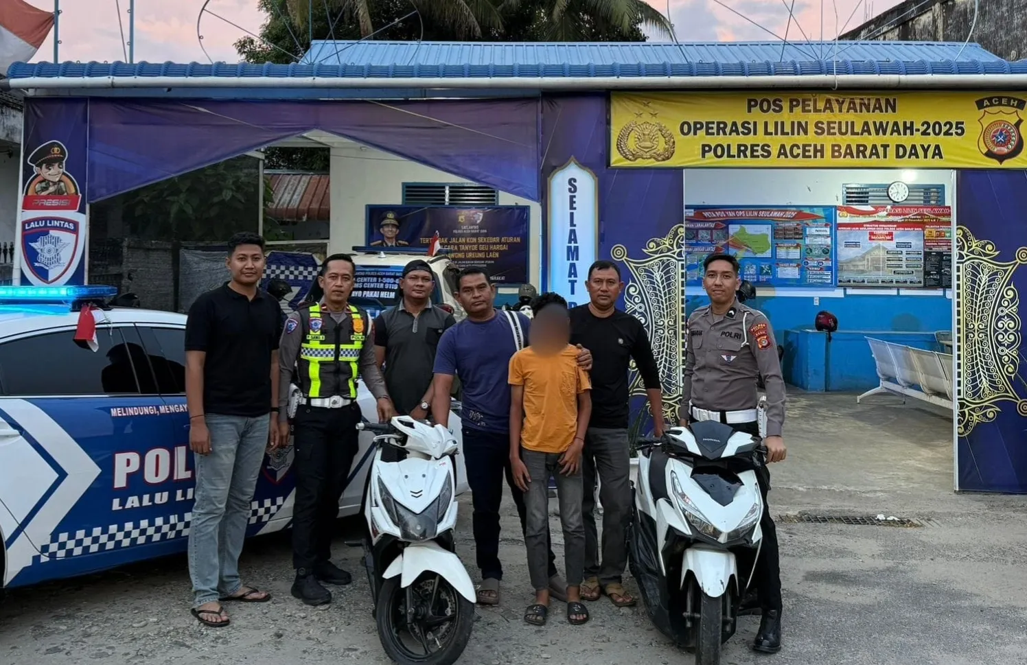 Remaja balap liar diamankan