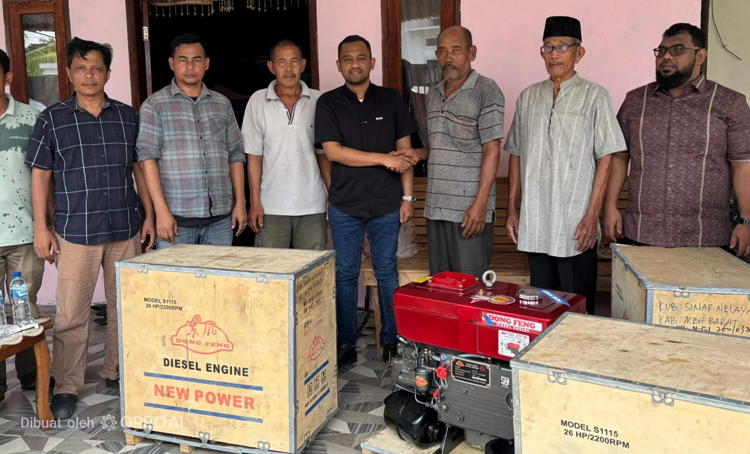 Jamaluddin Idham salurkan bantuan ke kelompok nelayan